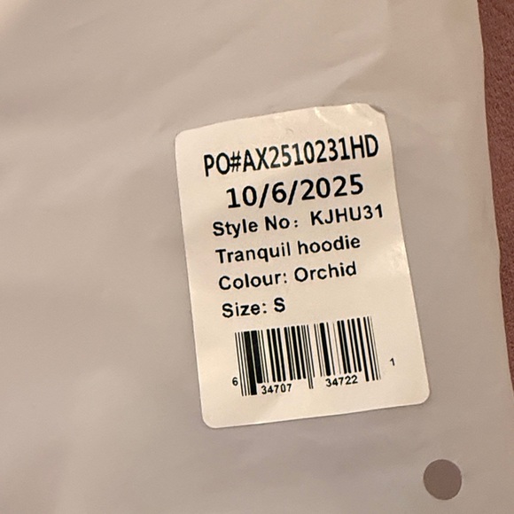 Comfrt Tranquil Hoodie Orchid size:Small - Picture 8 of 10